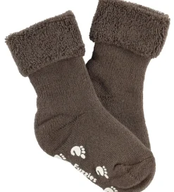 Skridsikre Strømper - Valnød|Fuzzies Discount