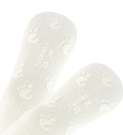 Strømper m. Antiskrid - Hvid|Fuzzies Discount