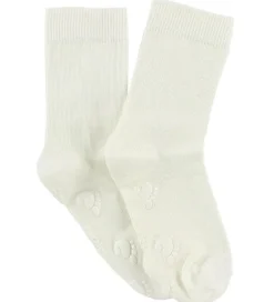 Strømper m. Antiskrid - Hvid|Fuzzies Discount