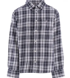 Skjorte - Flonel - Evening Blue m. Tern|GANT