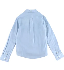 Skjorte - Hør/Bomuld - Fresh Blue|GANT Online