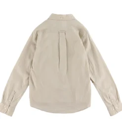 Skjorte - Hør/Bomuld - Putty|GANT