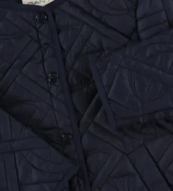 Termofrakke - Monogram Quilted - Evening Blue|GANT New