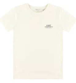 T-shirt - Graphic - Cream|GANT Online