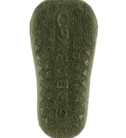 Skridsikre Strømper - Bambus - Deep Lichen Green|GoBabyGo Discount