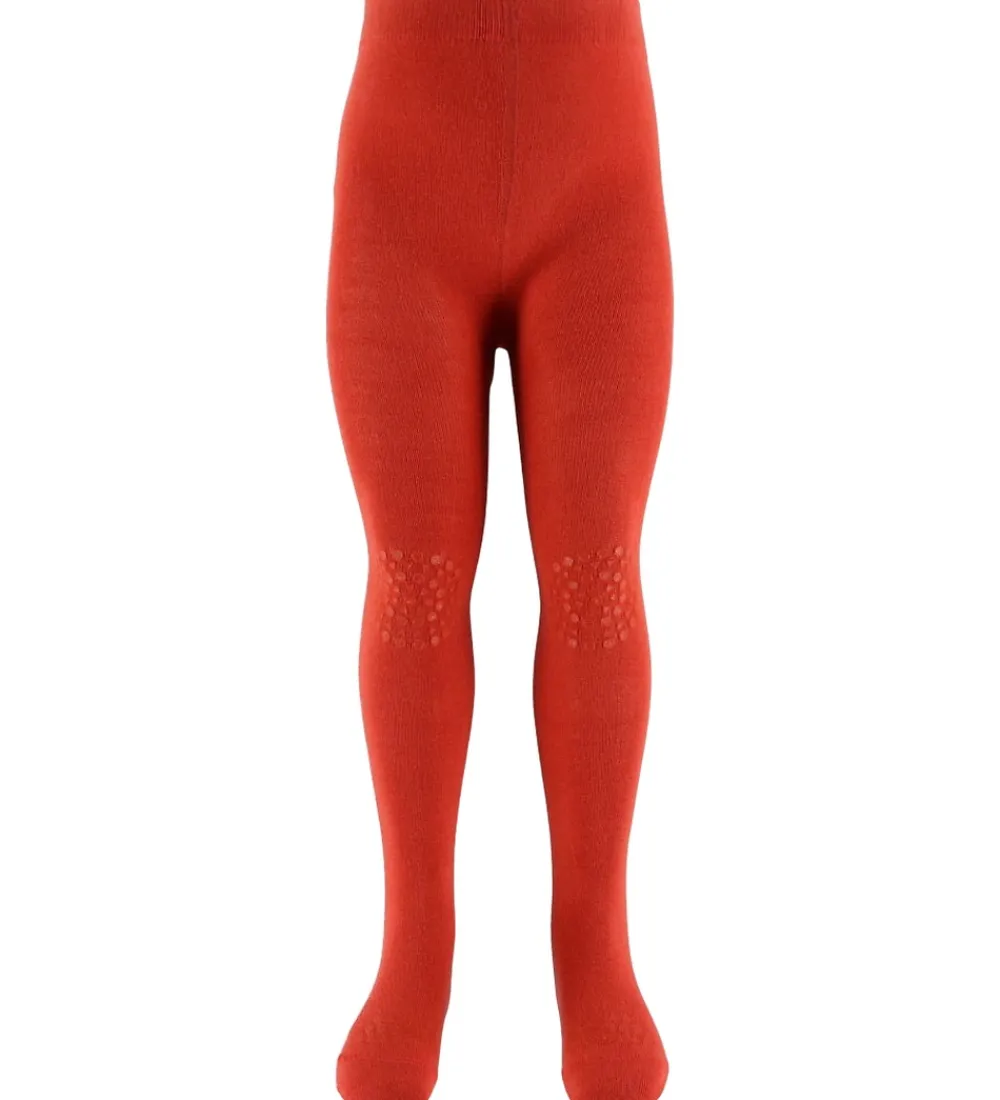 Skridsikre Strømpebukser - Cherry|GoBabyGo Online