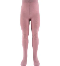 Skridsikre Strømpebukser - Uld - Rose Blush|GoBabyGo Hot