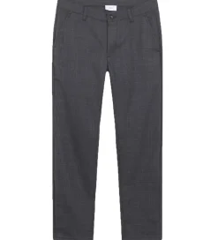 Bukser - Dude Ankle - Mørkegrå Check|Grunt Clearance