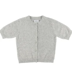 Cardigan - Strik - GrIsa - Grå|Grunt Hot