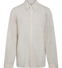 Skjorte - Herstal - Hør - Sand|Grunt New