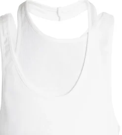 Top - Lyng Rib Top - White|Grunt Online