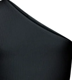 Top - Rib - Gundhil - Viskose - Sort|Grunt Clearance