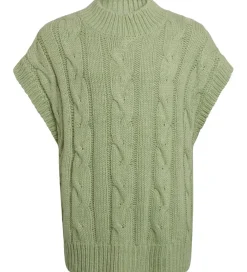 Vest - Strik - Brie - Light Green|Grunt New