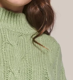 Vest - Strik - Brie - Light Green|Grunt New