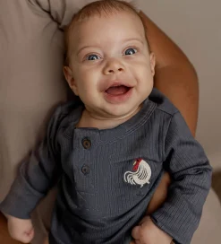 Body L/Æ - Rib - Lasse - Ombre Blue|Hanevild Best