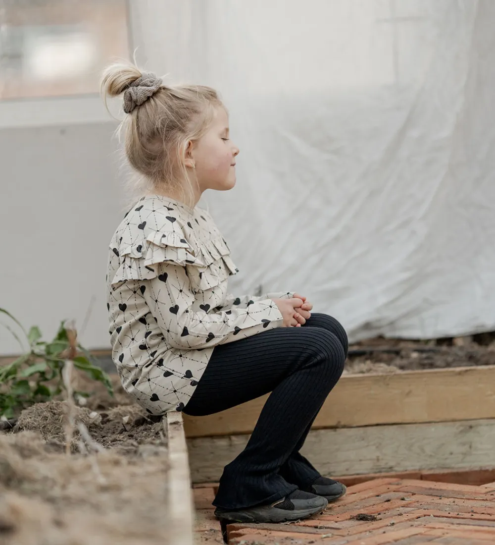 Leggings - Strik - Tilde - Caviar|Hanevild Hot