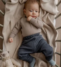 Leggins - Strik - Leo - Ombre Blue|Hanevild Discount