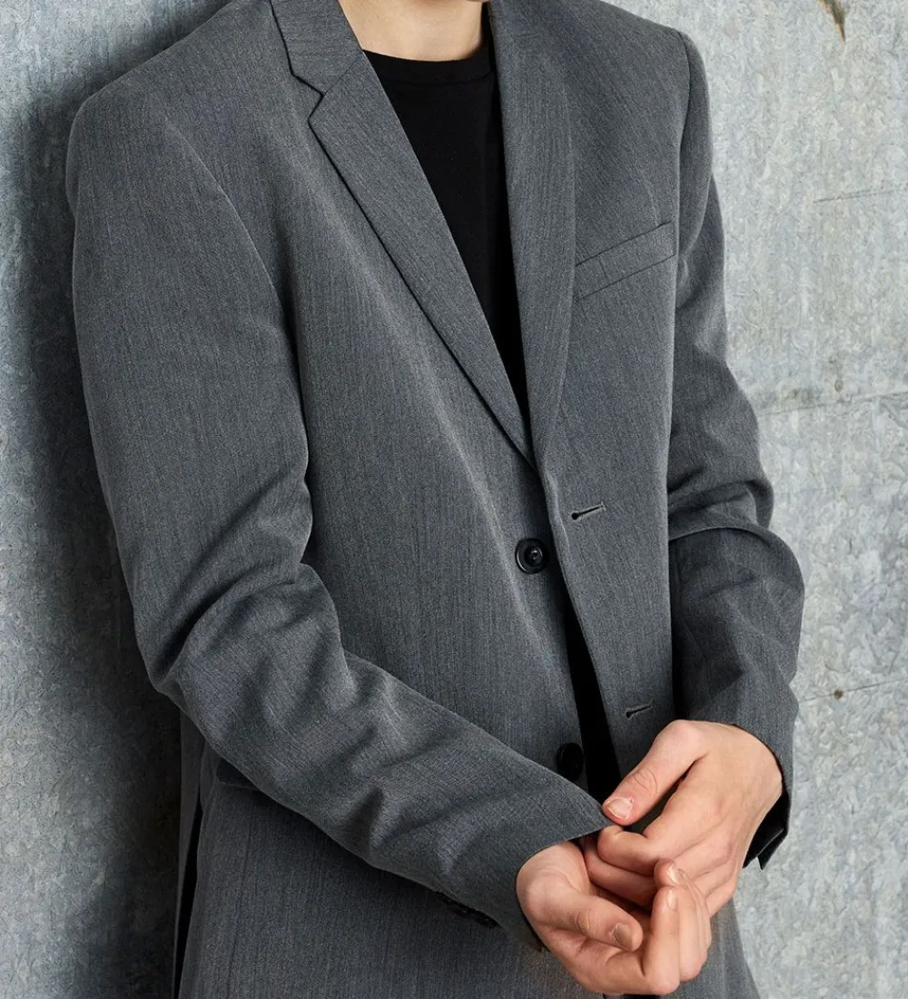 Blazer - Grey Melange|Hound New