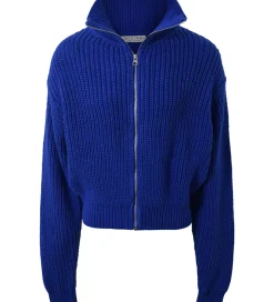 Cardigan - Strik - Cobalt Blue|Hound Hot
