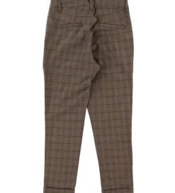 Chinos - Fashion Chino Checks - Brown|Hound Hot