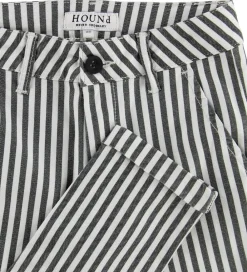 Chinos - Hvid/Gråstribet|Hound