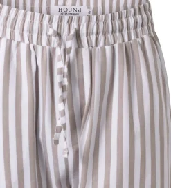 Natbukser - Grå/Hvidstribet|Hound Discount