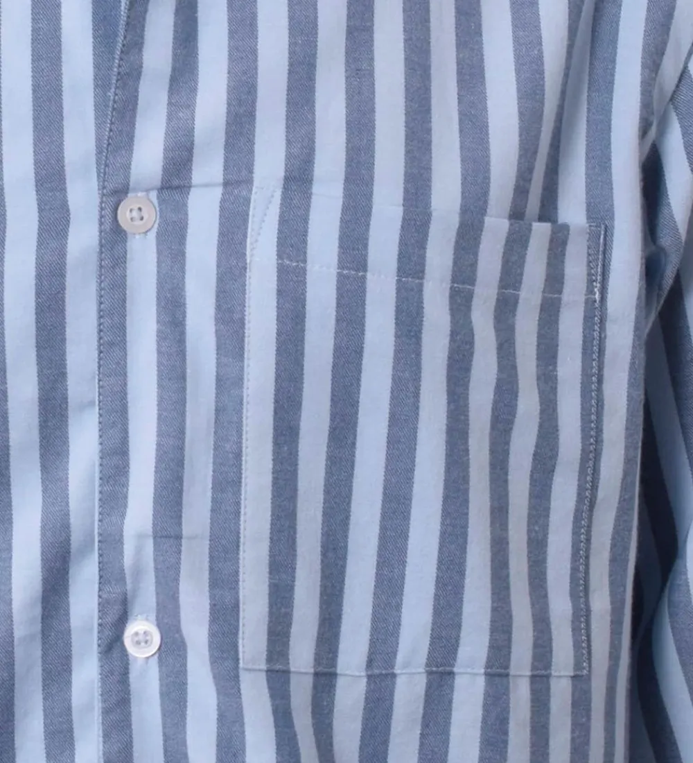 Natskjorte - Blåstribet|Hound Discount