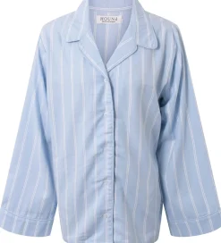 Natskjorte - Lyseblå/Hvidstribet|Hound Clearance