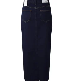 Nederdel - Maxi Denim - Dark Blue Used|Hound Online