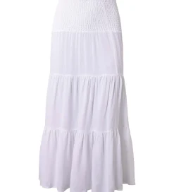 Nederdel - Maxi Smock - Hvid|Hound Online