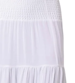 Nederdel - Maxi Smock - Hvid|Hound Online