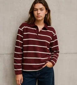 Polobluse - Rugby - Burgundy|Hound Discount