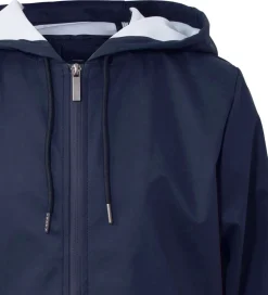 Regnjakke - PU - Navy|Hound Online