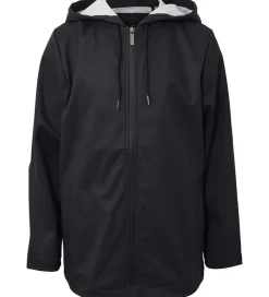 Regnjakke - PU - Sort|Hound Discount