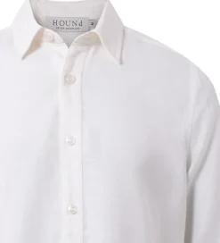 Skjorte - Hør/Viskose - Hvid|Hound Sale