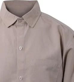 Skjorte - Linen Blend - Sand|Hound Hot