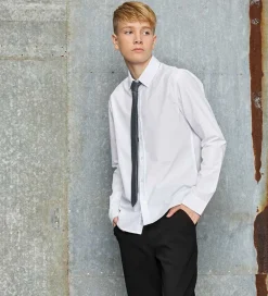 Skjorte - Plain - Hvid|Hound Hot