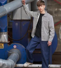 Skjorte - Striped Overshirt - Black/Off White|Hound New