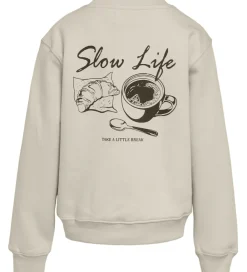 Sweatshirt - HdSofia - Beige|Hound Clearance