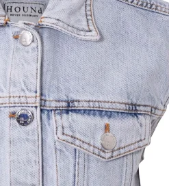 Vest - Denim - Light Blue Used|Hound Outlet