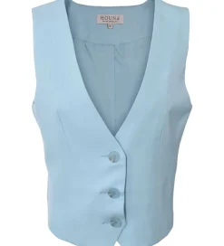 Vest - Fashion Vest - Light Blue|Hound Sale