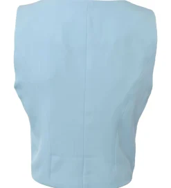 Vest - Fashion Vest - Light Blue|Hound Sale