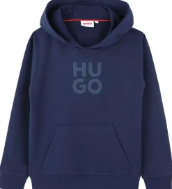 Hættetrøje - Medieval Blue|HUGO Outlet