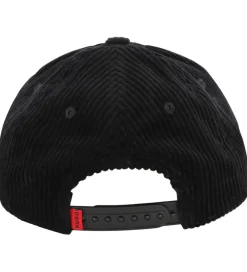 Kasket - Fløjl - Sort|HUGO Clearance