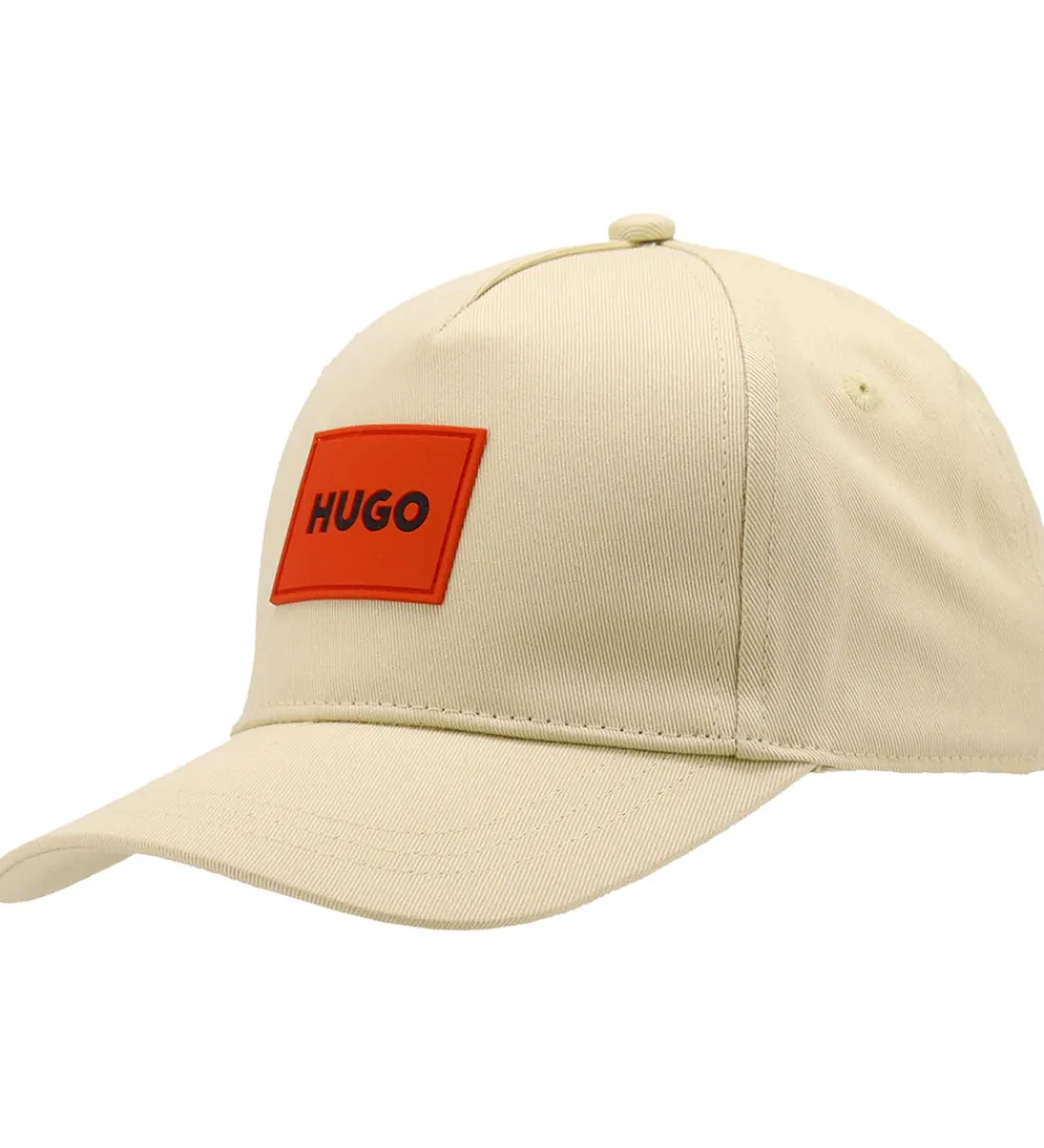 Kasket - Stone m. Rød|HUGO Clearance