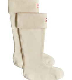Fleece Støvlestrømper - Lang - White|Hunter Online
