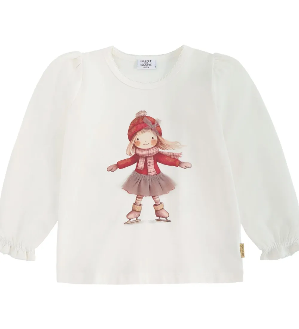 Bluse - HCAlma - Sugar m. Skøjter|Hust and Claire