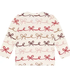 Bluse - Rib - HCAmma - Sugar m. Sløjfer|Hust and Claire Hot