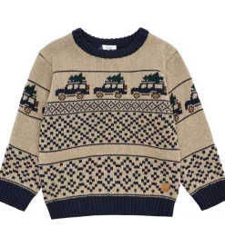 Bluse - Strik - HCPelle - Jeep - Biscuit m. Jeep|Hust and Claire Clearance