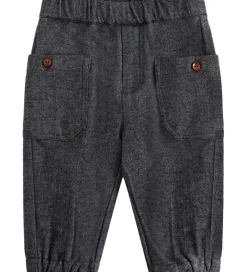 Bukser - HCTue - Herringbone - Grey Blend|Hust and Claire Outlet